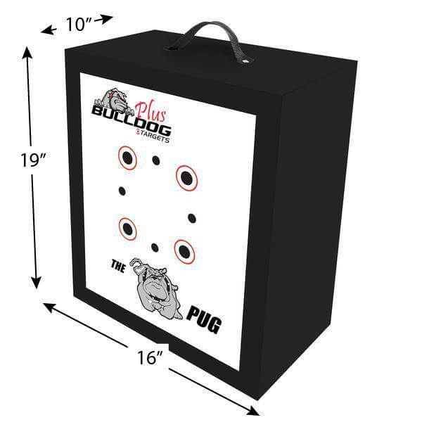Bulldog Doghouse Pug Archery Target Plus Targets Unlimited