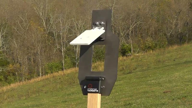 IPSC Rifle Rated Flapper Target - Static Stand — Target Reviews video