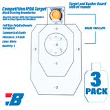 Bash Targets Coroplast Silhouette IPDA Clay-3Pack — image 1