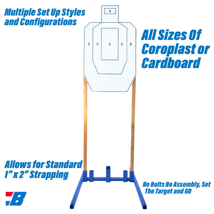 Bash Targets Steel Stand 3-in-1