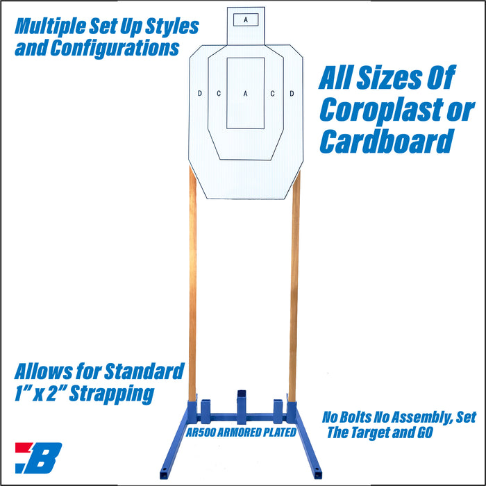 Bash Targets AR500 Armored Steel Stand 3-in-1