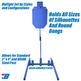 Bash Targets AR500 Armored Steel Stand 3-in-1 — image 1