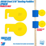 Bash Targets Rimfire Dueling Paddle 6" — image 2