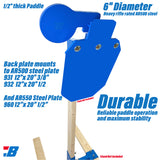 Bash Targets Static Mount Hostage AR500 - 12x20 - 1/2" — image 3