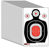 EZ2C Targets #30 Silhouette  12"x18" Paper Shooting Target USA Made