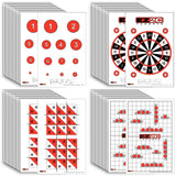 EZ2C Four Fun Game Styles: Paper Targets Shooting Range 11"x17" USA MADE