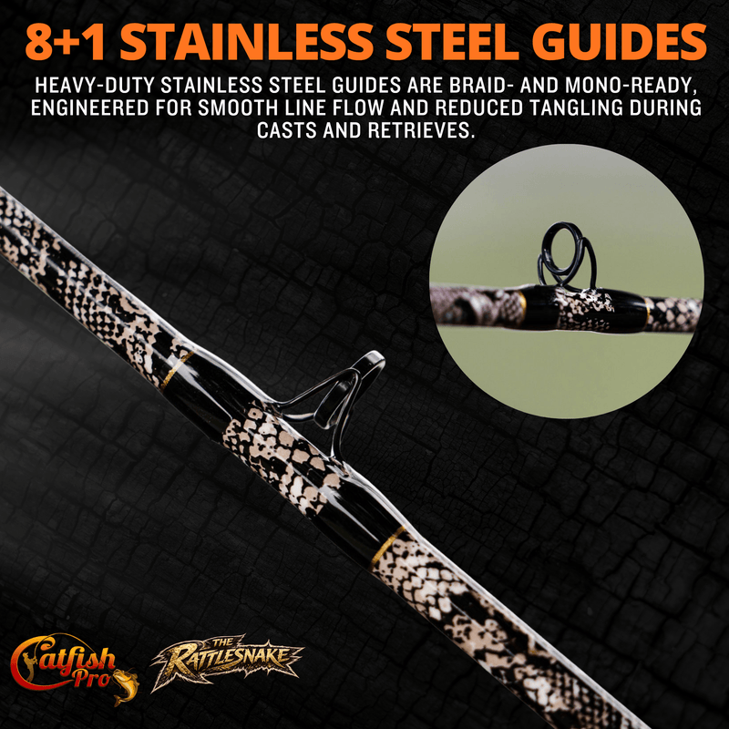 1 of 220 The Rattlesnake Spinning Rod - Limited Edition Rod
