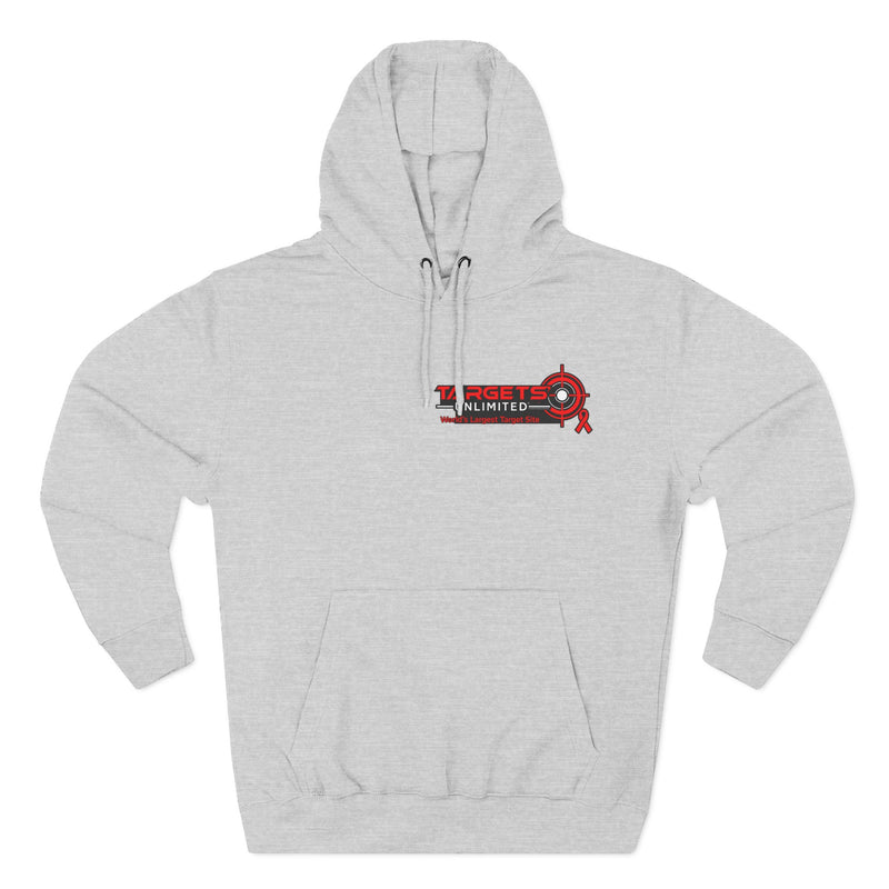 Three-Panel Fleece Hoodie