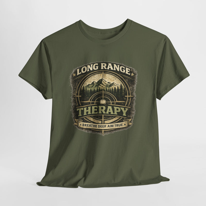 Long Range Therapy Hunting Tee | Targets Unlimited Back Graphic