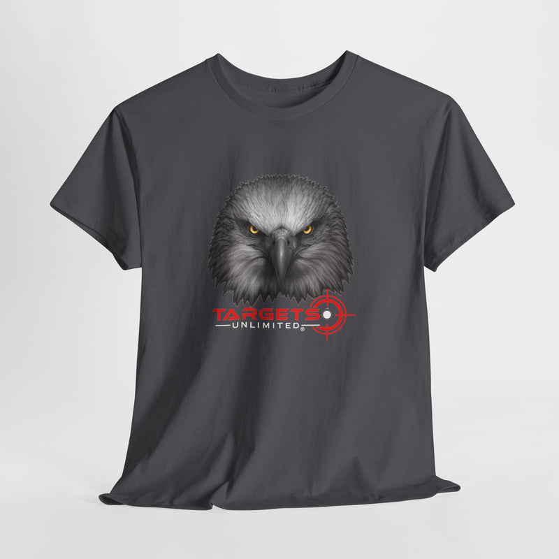 Intense Eagle Face T-Shirt | Fierce Bald Eagle Head Graphic