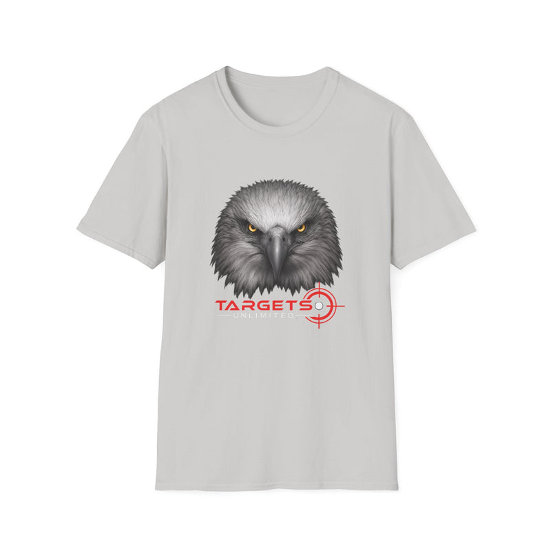 Intense Eagle Face T-Shirt | Fierce Bald Eagle Head Graphic