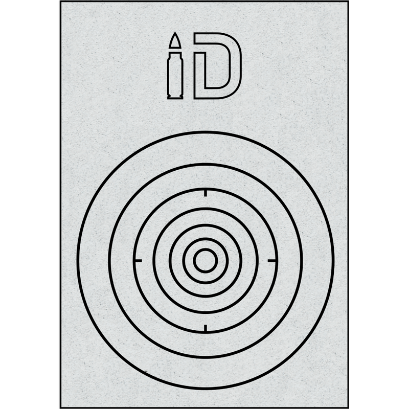 Infinity 10" Bullseye Target