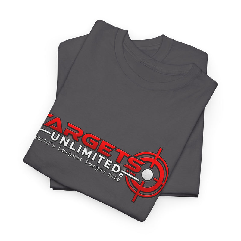 Targets Unlimited Logo T-Shirt — Shooting Range Target Tee