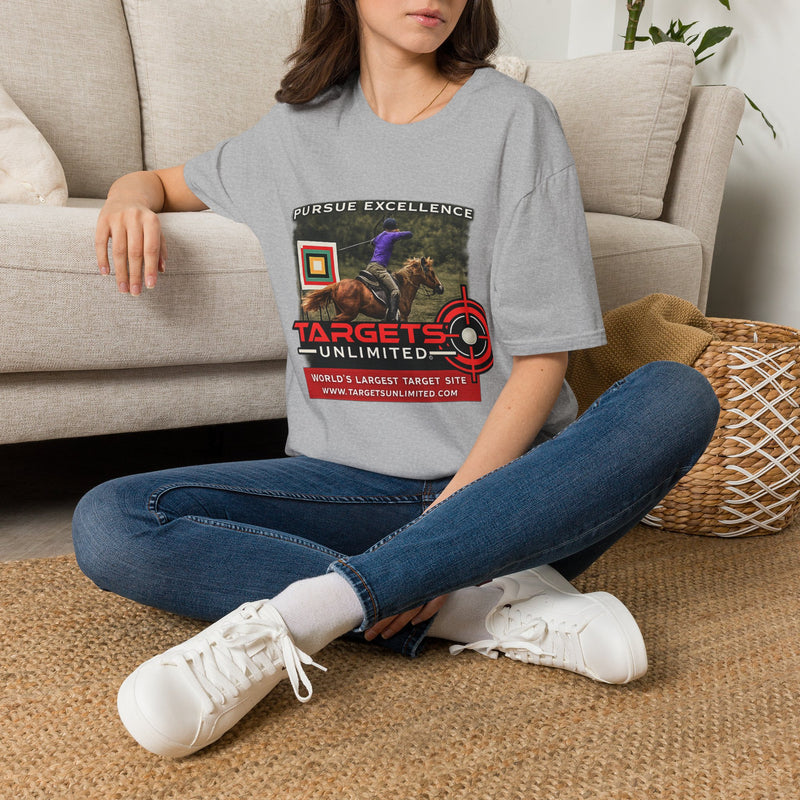 Targets Unlimited 'Pursue Excellence' Horseback Targeting T‑Shirt
