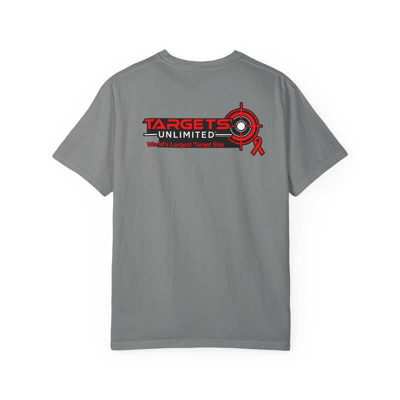 Live Free Cowboy Sunset T-shirt | Targets Unlimited Back Graphic