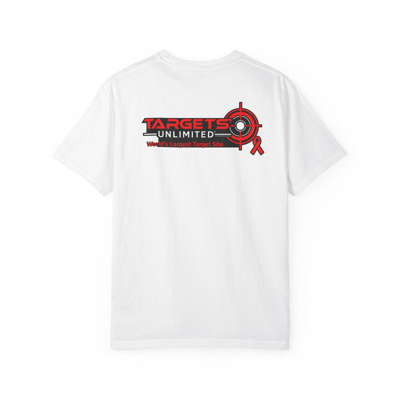 Live Free Cowboy Sunset T-shirt | Targets Unlimited Back Graphic