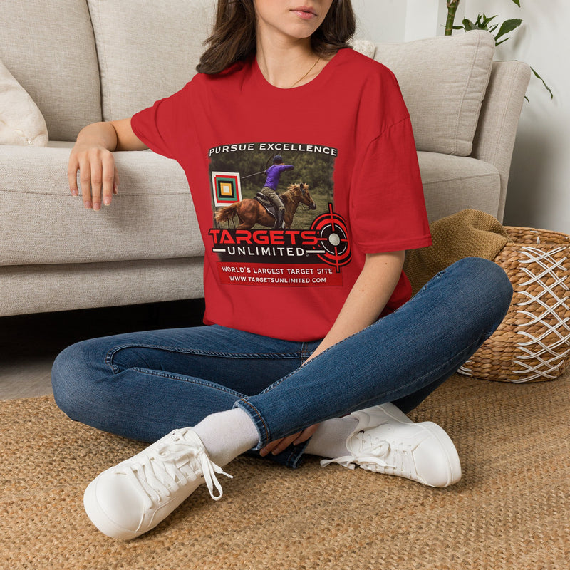 Targets Unlimited 'Pursue Excellence' Horseback Targeting T‑Shirt