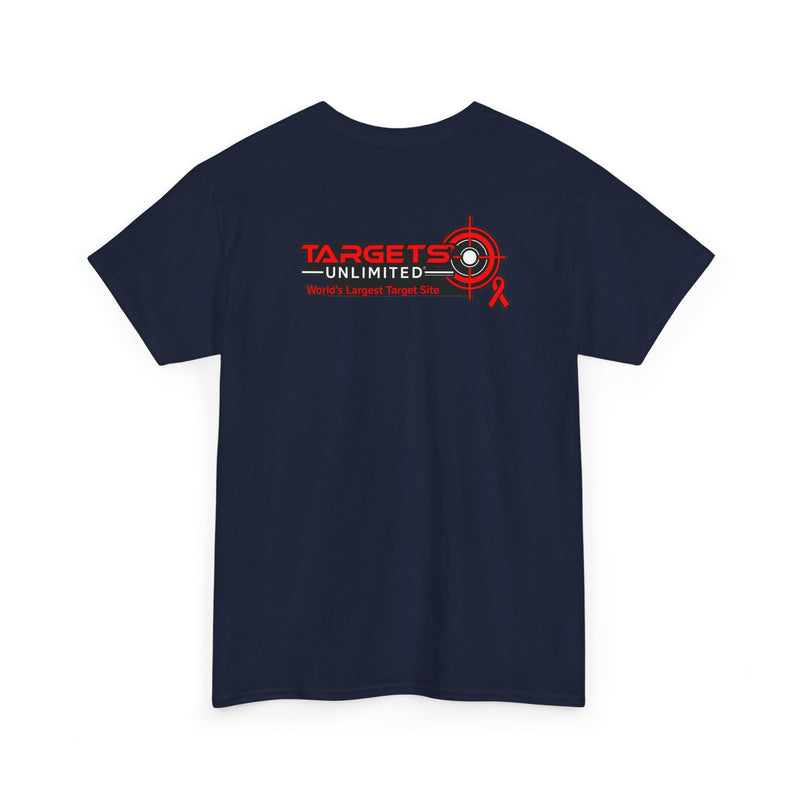 Live Free Cowboy Sunset T-shirt | Targets Unlimited Back Graphic