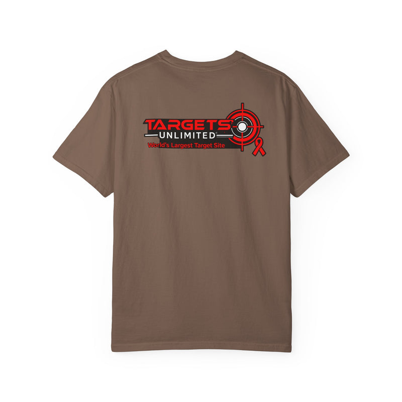 Live Free Cowboy Sunset T-shirt | Targets Unlimited Back Graphic
