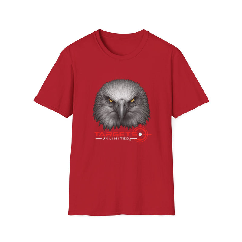 Intense Eagle Face T-Shirt | Fierce Bald Eagle Head Graphic