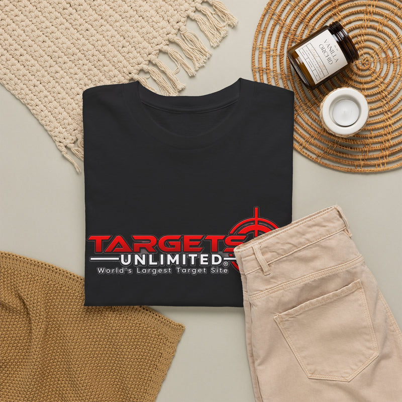 Targets Unlimited Logo T-Shirt — Shooting Range Target Tee