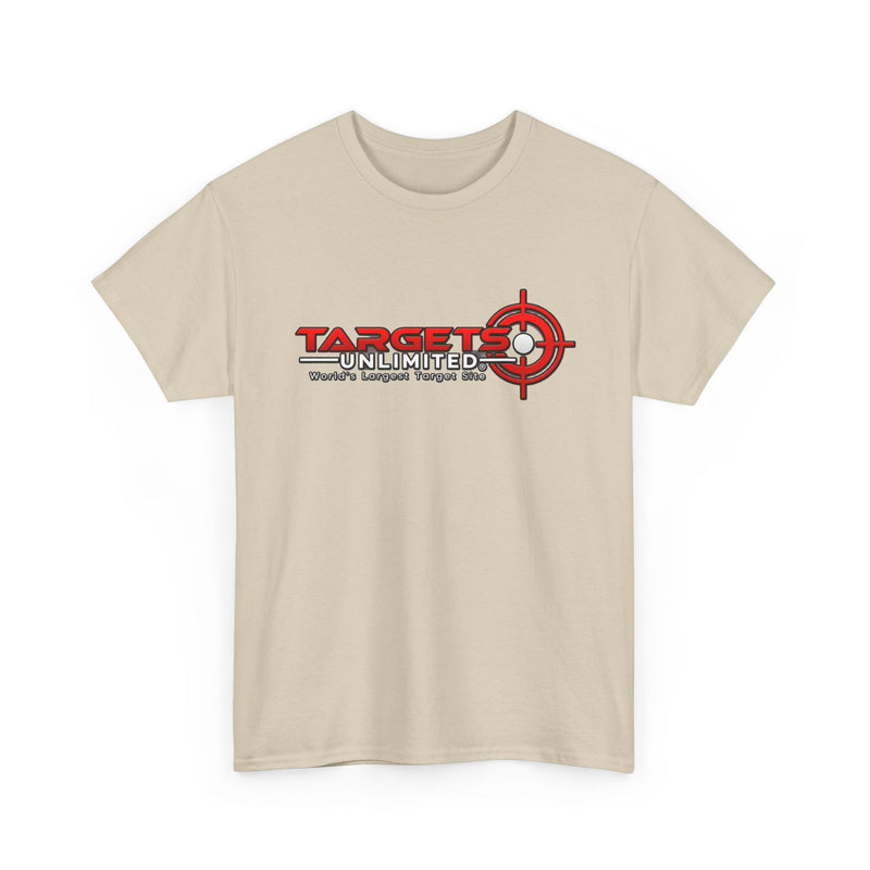 Targets Unlimited Logo T-Shirt — Shooting Range Target Tee