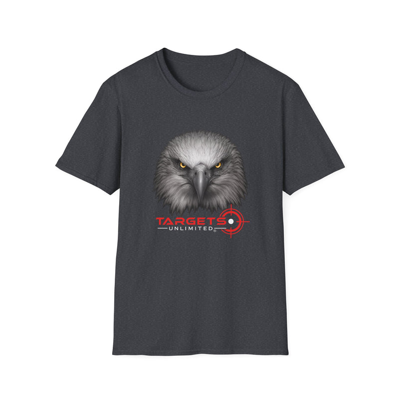 Intense Eagle Face T-Shirt | Fierce Bald Eagle Head Graphic