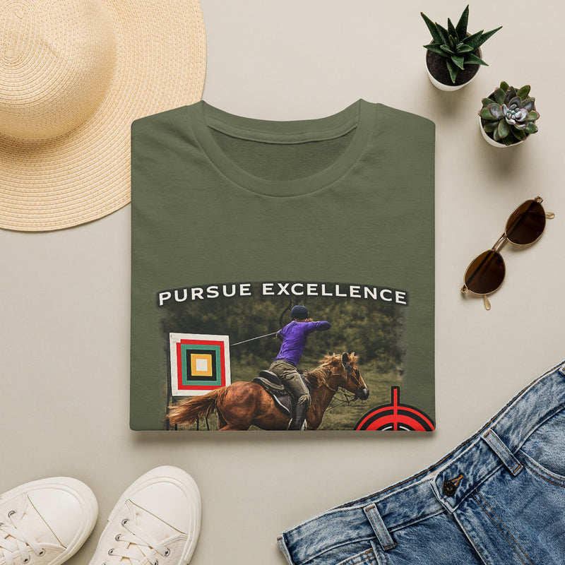 Targets Unlimited 'Pursue Excellence' Horseback Targeting T‑Shirt