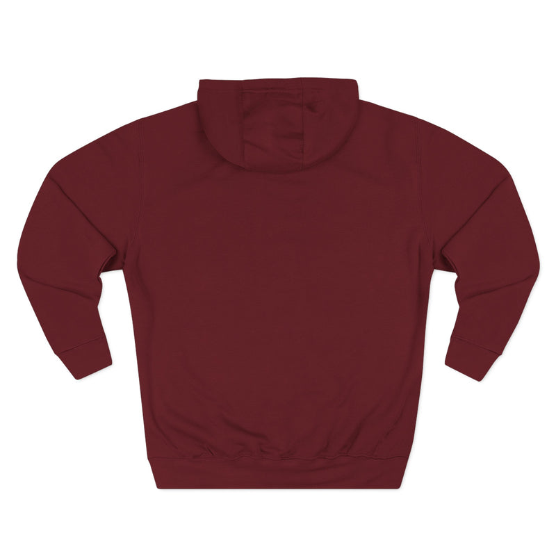 Eagle Head with Target hoodie | Three-Panel Fleece Hoodie