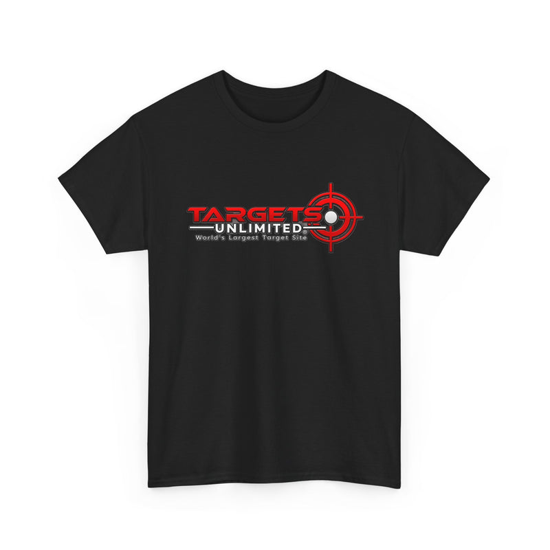 Targets Unlimited Logo T-Shirt — Shooting Range Target Tee