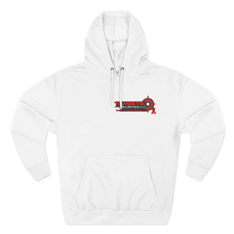 Three-Panel Fleece Hoodie