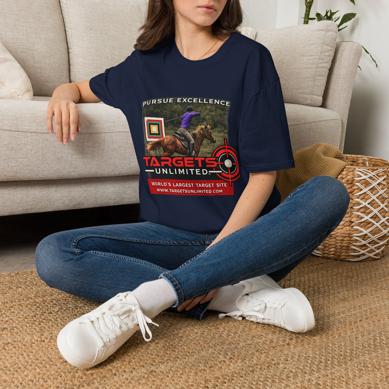 Targets Unlimited 'Pursue Excellence' Horseback Targeting T‑Shirt
