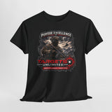 Pursue Excellence Archery & Shooting Tee | Targets Unlimited Back Graphic — image 1