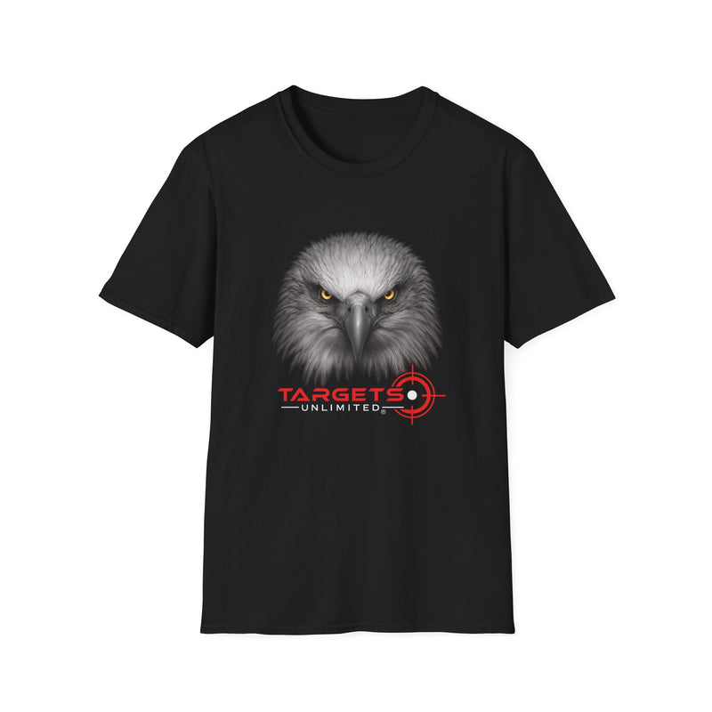 Intense Eagle Face T-Shirt | Fierce Bald Eagle Head Graphic