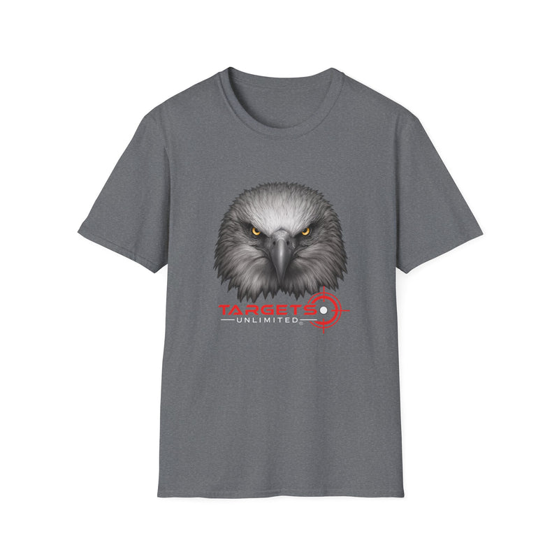 Intense Eagle Face T-Shirt | Fierce Bald Eagle Head Graphic