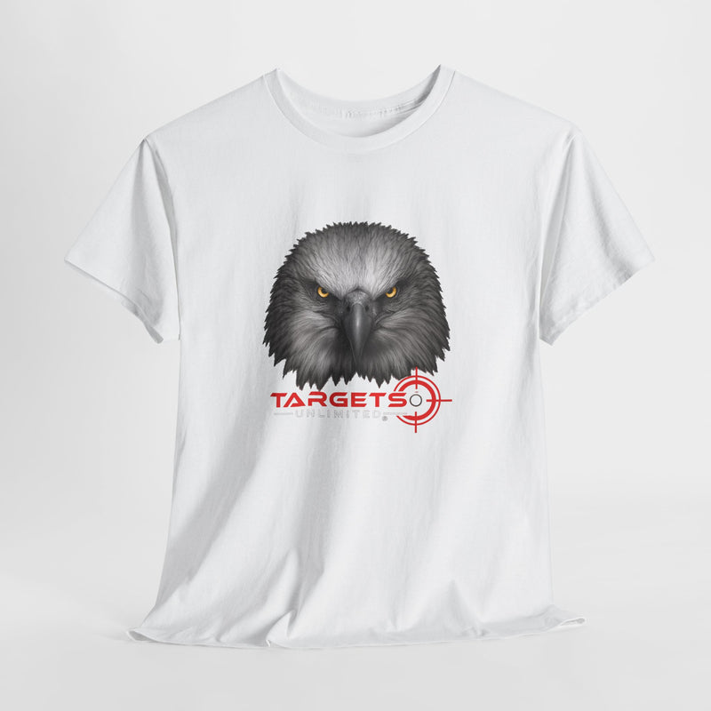 Intense Eagle Face T-Shirt | Fierce Bald Eagle Head Graphic