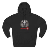 Eagle Head with Target hoodie | Three-Panel Fleece Hoodie — image 6
