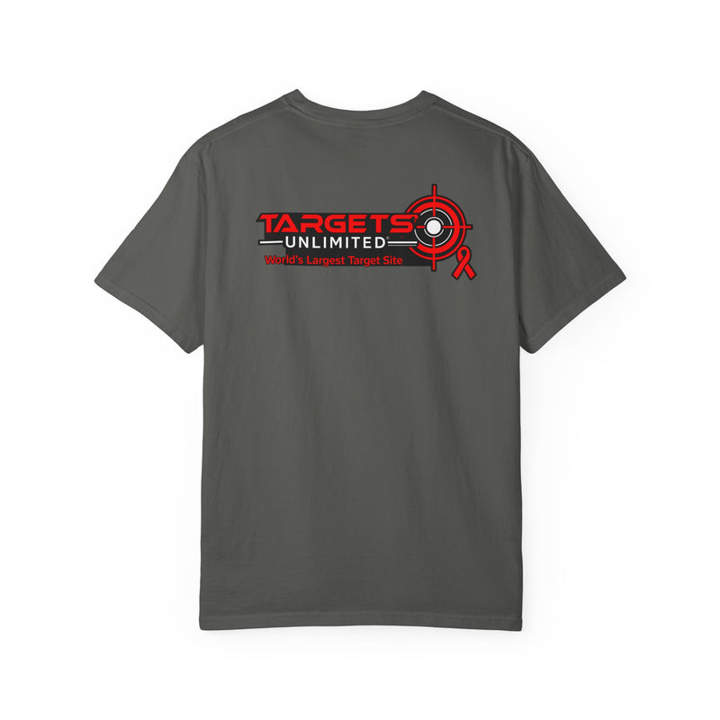 Live Free Cowboy Sunset T-shirt | Targets Unlimited Back Graphic
