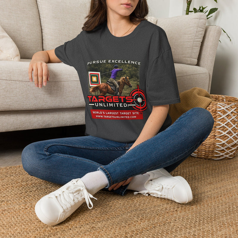 Targets Unlimited 'Pursue Excellence' Horseback Targeting T‑Shirt