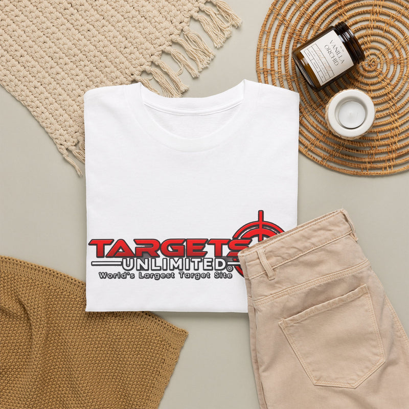 Targets Unlimited Logo T-Shirt — Shooting Range Target Tee