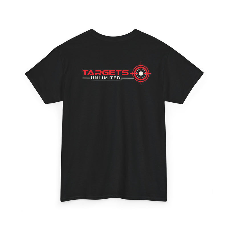 Pursue Excellence Archery & Shooting Tee | Targets Unlimited Back Graphic