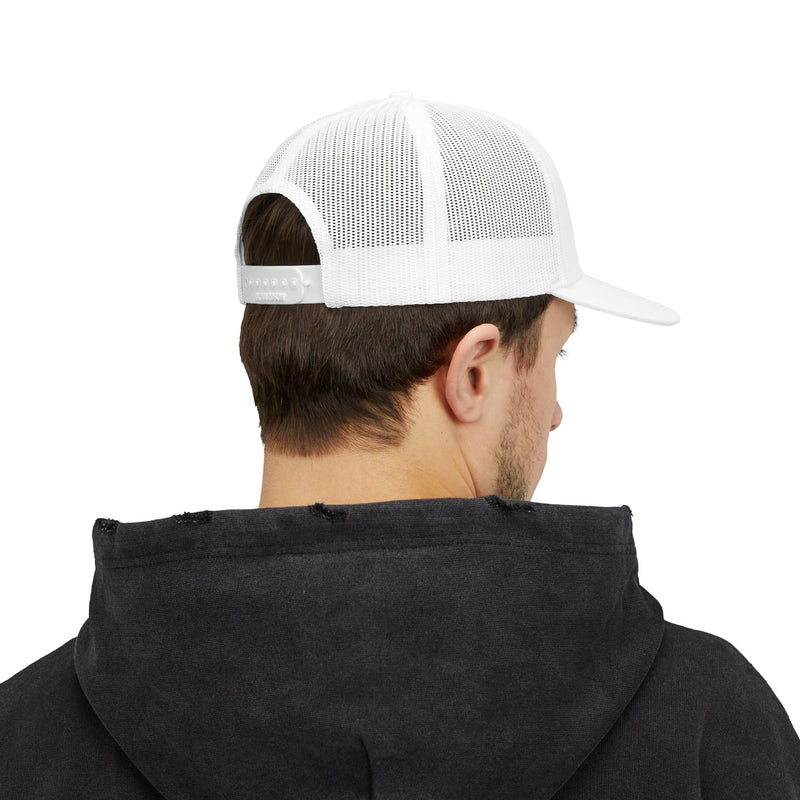 Targets Unlimited logo Snapback | Trucker cap with target graphic