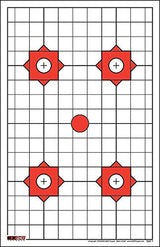 200 EZ2C Targets 8 Rifle Styles Package Paper Shooting Targets for Range 11”x17” USA MADE