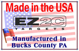 EZ2C Targets #3: Paper Shooting Targets 11"x17" USA Made