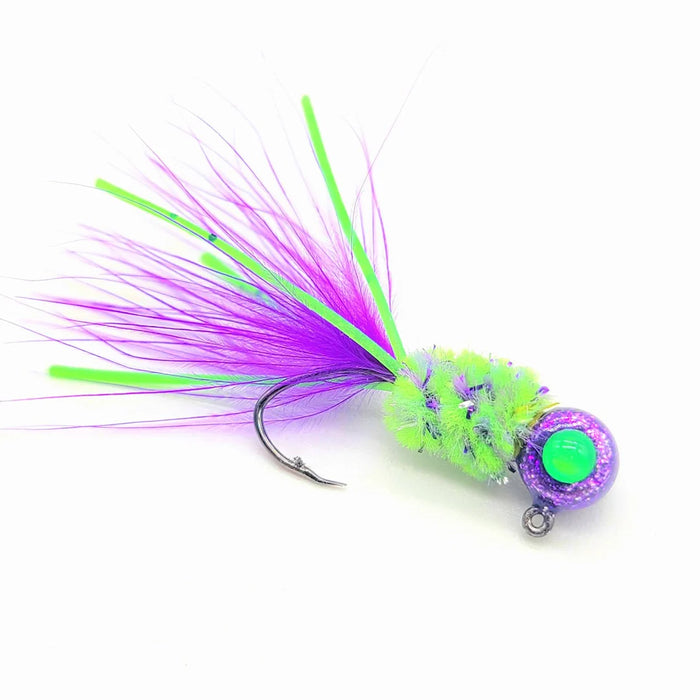 Ramble Tamble Hand Tied Crappie Jig 3D Fishing Lures (3 packs)