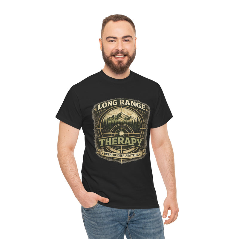 Long Range Therapy Hunting Tee | Targets Unlimited Back Graphic
