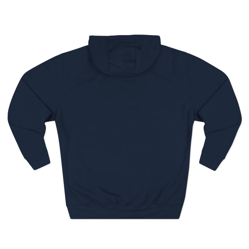 Eagle Head with Target hoodie | Three-Panel Fleece Hoodie