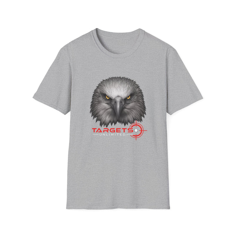 Intense Eagle Face T-Shirt | Fierce Bald Eagle Head Graphic