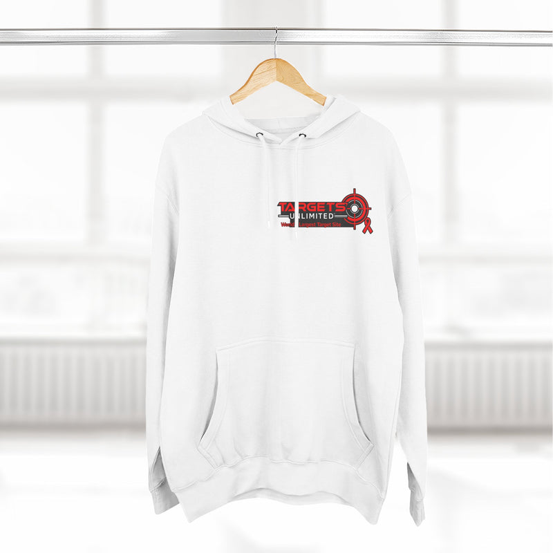 Three-Panel Fleece Hoodie