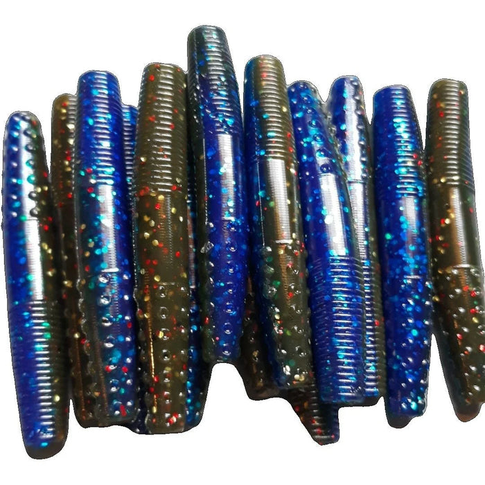 Butchers Baits NED 2.75" Finesse Plastic Fishing Worm (10 Pack)